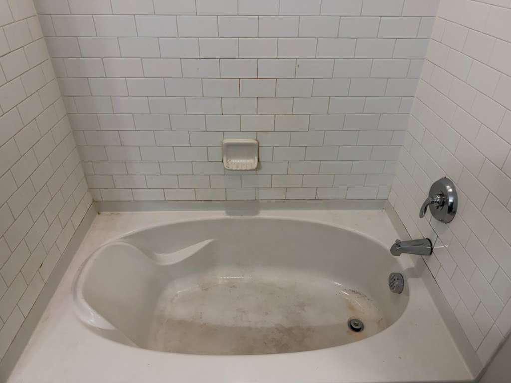 Before - Bathtub Deep Clean